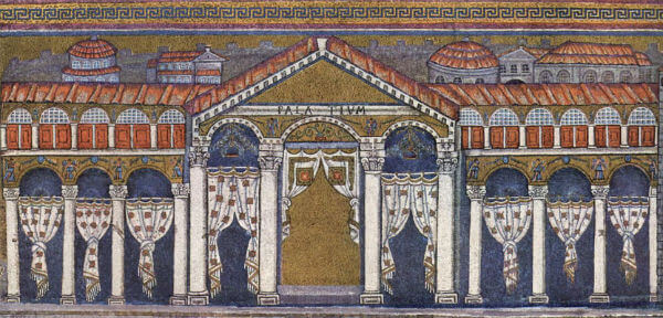 palácio de Teodorico - rei dos Ostrogodos - em Ravena