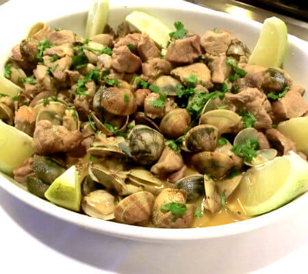 Blend-All-About-Wine-Gaveto Restaurant-Pork with clams