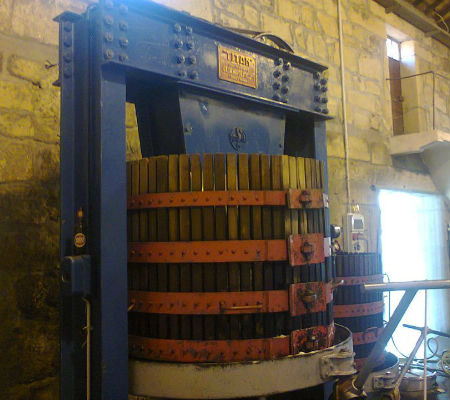 Blend-All-About-Wine-Muxagat Wines-Vertical presses